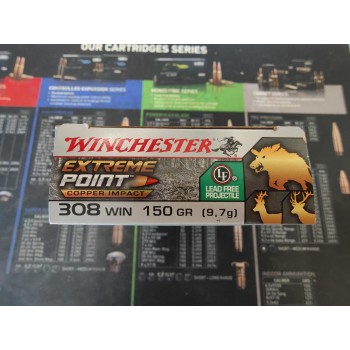 .308 Winchester 150gr Extreme Point Lead Free - Box of 20 .308 Winchester 150gr Extreme Point Lead Free - Box of 20